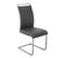 Lot De 2 Chaises De Salle A Manger Judi En Simili Gris 49 x 43 x 99 Cm