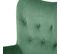 Fauteuil à Oreilles Cleo Vert En Polyester (53 X 107 X 70 Cm)