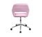 Chaise De Bureau Jill En Velours Violet