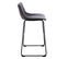 Lot De 2 Tabourets De Bar John Noir En Simili 49 x 50 x 97 Cm