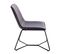 Fauteuil Lounge Ron En Simili 66 x 64 x 82 Cm