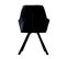 Lot De 2 Chaises De Salle A Manger Mason Noir En Velours 58 x 60 x 85 Cm