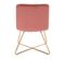 Fauteuil Lounge En Velours 64x58x82 Cm