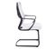 Lot De 2 Chaises Visiteurs En Polyester Blanc 60 x 53 x 100 Cm