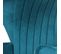 Fauteuil à Oreilles Arthur Turquoise En Velours (76 X 78 X 89 Cm)
