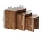 Tables Gigogne Bois Massif Table D'appoint Lot De 3 Table Basse Ensemble