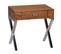 Table De Chevet Bois Massif 50x45x45 Cm Table Nuit Table D'appoint Métal