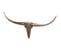 Deko Antler Bull M Aluminium Design Cornes 100 cm Décoration Murale Bronze