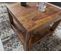 Table Basse Bois Massif 60x45x60 cm Table D'appoint Table De Salon Design