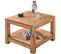 Table Basse Bois Massif 60x45x60 cm Table D'appoint Table De Salon Design