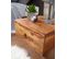 Table De Chevet Bois Massif 40x25x40 Cm Table De Nuit Table D'appoint