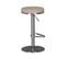 Tabouret De Bar Reglable 57 - 82 Cm Chaise De Bar Tabouret Bistro Métal