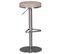 Tabouret De Bar Reglable 57 - 82 Cm Chaise De Bar Tabouret Bistro Métal