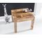 Table Basse Bois Massif 60x47x60 cm Table En Bois Table D'appoint Salon