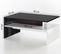 Table Basse De Salon Design 90x43x60 cm Table Canapé Moderne Noir Blanc