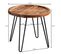 Table Basse 45x40x45 Cm Table De Salon Sheesham Table Basse Ronde