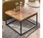 Table Basse Bois Massif 55x55 Cm Table De Salon Table Basse Moderne