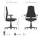 Chaise Pivotante Pour Des Enfants Kid Game Al Noir/blanc