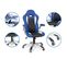 Fauteuil Gamer Game Sport Noir/blanc/bleu