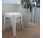 Tabouret De Bistrot Vantaggio Blanc