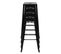 Tabouret De Bar Vantaggio High Noir