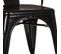 Chaise De Bistrot Vantaggio Comfort Noir