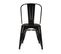 Chaise De Bistrot Vantaggio Comfort Noir