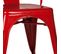 Chaise De Bistrot Vantaggio Comfort Rouge