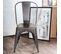 Chaise De Bistrot Vantaggio Comfort Noir/or