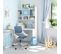 Chaise Pivotante Pour Des Enfants Kid Flex Bleu Gris