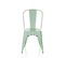 Chaise De Bistrot Vantaggio Brush Vert Pastel