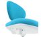 Chaise Pivotante Pour Des Enfants Kid Vivo Turquoise