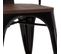 Chaise De Bistrot Vantaggio Comfort W Noir