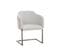 Chaise Magnus Tissu Blanc