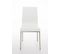 Chaise Colmar En Similciuir Blanc