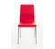 Chaise Colmar En Similciuir Rouge