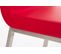 Chaise Colmar En Similciuir Rouge