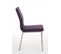 Chaise Colmar Avec Revêtement En Tissu Violet