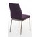 Chaise Colmar Avec Revêtement En Tissu Violet