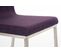 Chaise Colmar Avec Revêtement En Tissu Violet