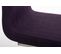 Chaise Belfort Revêtement En Tissu Violet