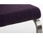 Chaise Belfort Revêtement En Tissu Violet