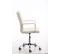 Fauteuil De Bureau Deli V2 Similicuir Blanc