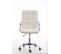 Fauteuil De Bureau Deli V2 Similicuir Blanc