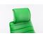 Fauteuil De Bureau  Rako Similicuir Vert