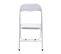 Chaise Pliable Felix Blanc / Blanc