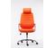 Fauteuil De Bureau  Rako Similicuir Orange