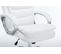 Fauteuil De Bureau Big Vancouver Similicuir Blanc