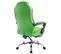 Fauteuil De Bureau Castle Similicuir Vert