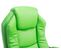 Fauteuil De Bureau Castle Similicuir Vert